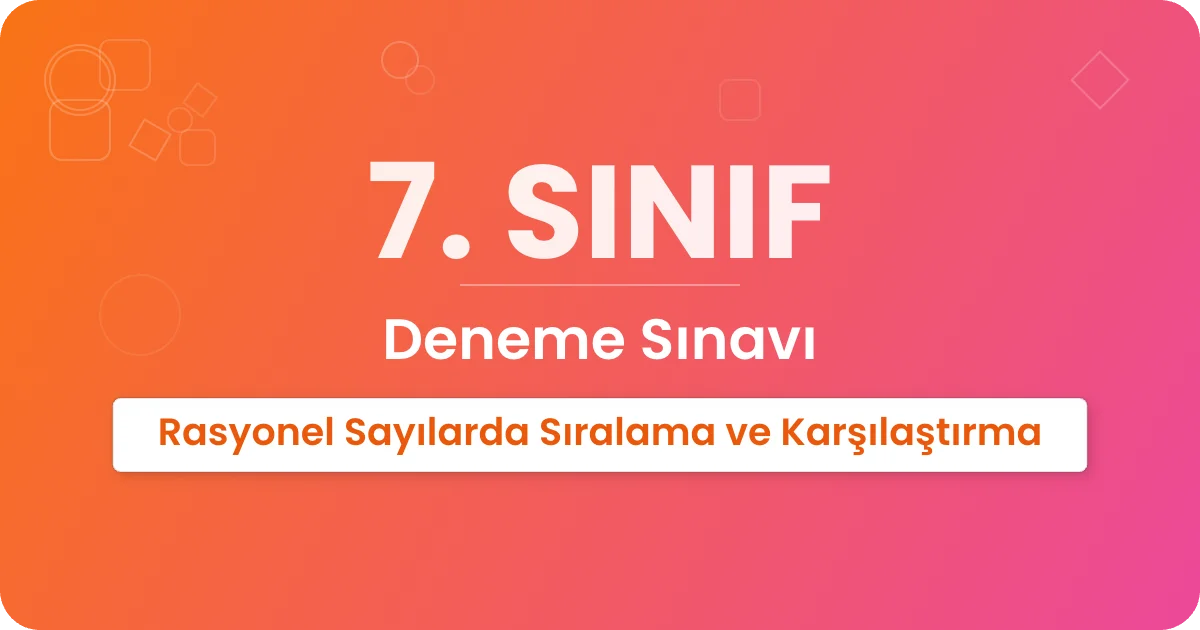 Rasyonel Sayılarda Sıralama ve Karşılaştırma kapak görseli