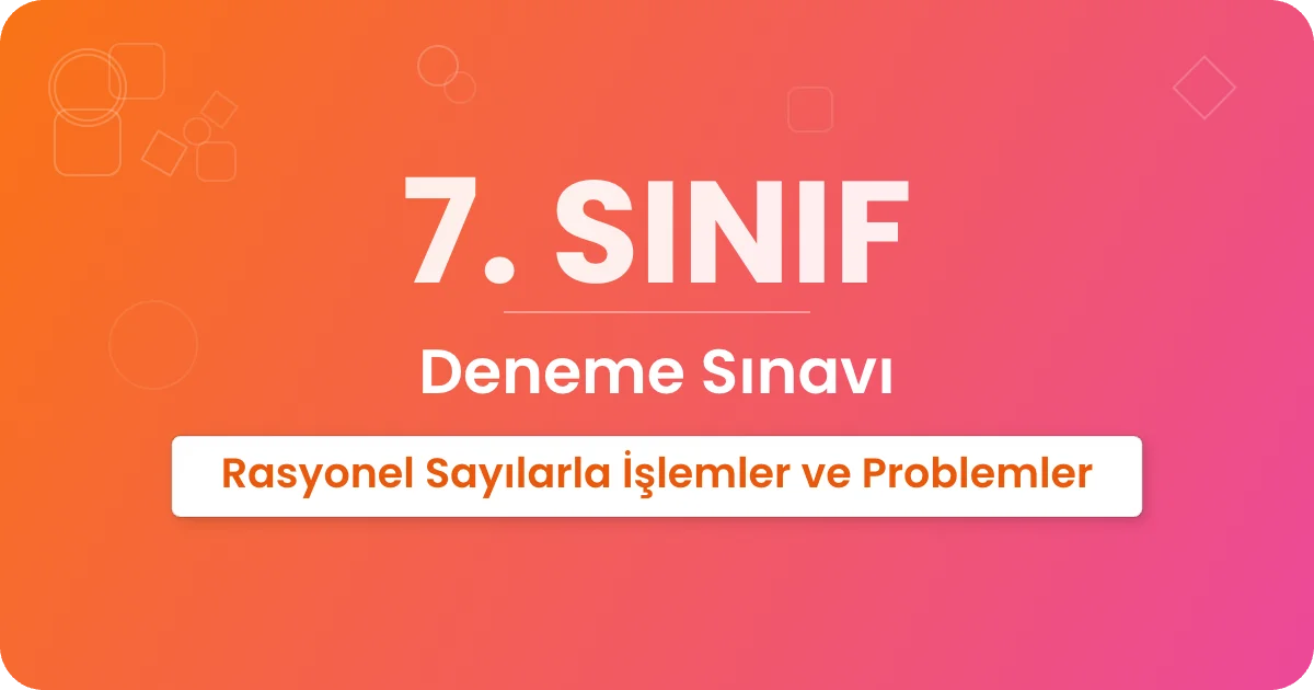 Rasyonel Sayılarla İşlemler ve Problemler kapak görseli